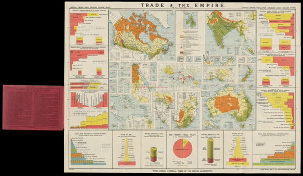 Trade and the Empire: graphically represented by 56 coloured maps and diagrams