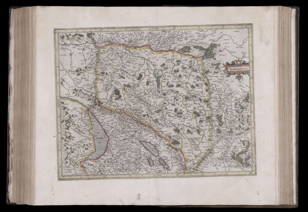 [Untitled map prefaced by previous page's title text: La Havte Bourgoigne, vulgairement la Franche Comté.]