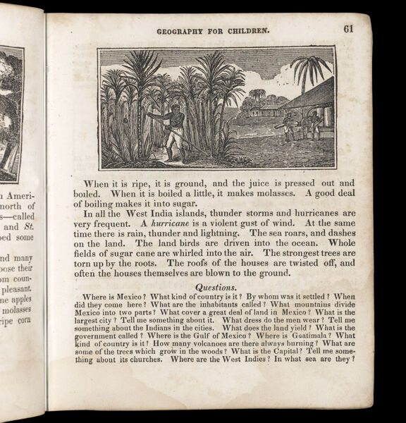 [Untitled image of people, likely slaves, working at sugar plantation.]