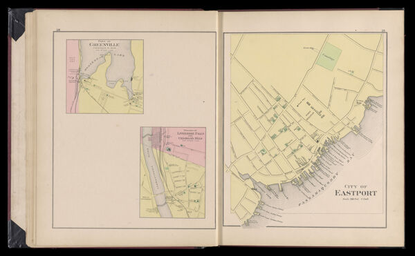 Part of Greenville / Villages of Livermore Falls and Chisholm's Mills / City of Eastport