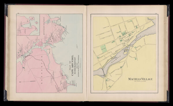 Plan of Cape Arundel Kennebunkport Maine / Machias Village