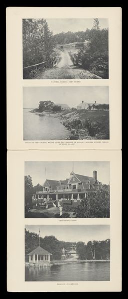 Natural Bridge⁠—Orr's Island, House on Orr's Island [...], Underwood Casino, Lookout⁠— Underwood