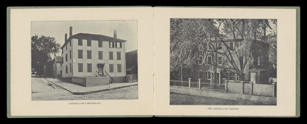 Longfellow's Birthplace; The Longfellow Mansion