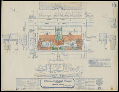 Bates Manufacturing Company “Hill Division” Surveyed in 1949<span style=