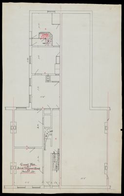 Grand Plan of Brick Tenement Block on Prince St.