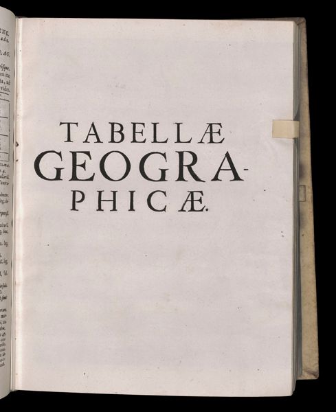 Tabellae Geographicae