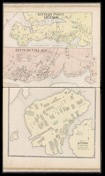 Kittery Point Village / Kittery Village / Plan of Kittery U.S. Navy Yard