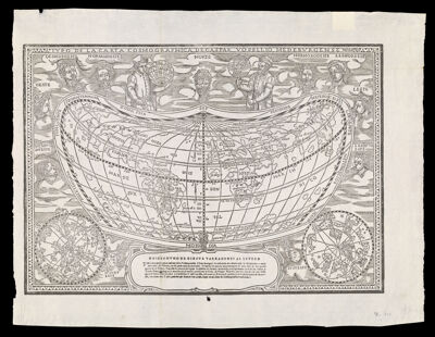 Typo de la carta cosmographica de Gaspar Vopellio Medeburgense