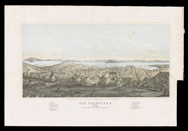 San Francisco 1852. Published for the History of the World by Henry Bill.