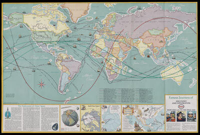 Famous Journeys of Discovery and Exploration from 1000 A.D. to the Space Age.