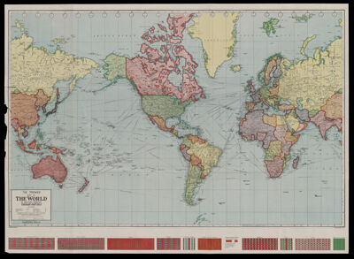 The Premier Map of the World on Mercator's Projection