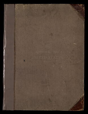 Statistical Atlas of the United States based on the results of the ninth census 1870 : with contributions from many eminent men of science and several departments of the government comp. under the authority of Congress by Francis A. Walker .