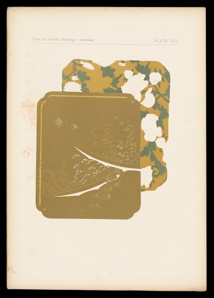 First to Fourth Printing combined Plate VIII