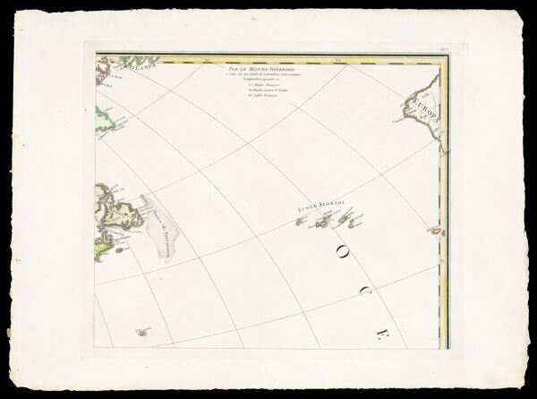Carta Generale Dell' America con Porzione Della Polinesia o Parte Orientale dell' Oceanica secondo le nuove scoperte ed obervazioni