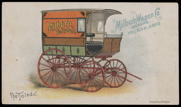 Milburn Wagon Makers Co. Toledo, Ohio: 