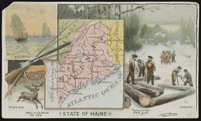 State of Maine [Arbuckle Bros. Coffee Company Trade Card]