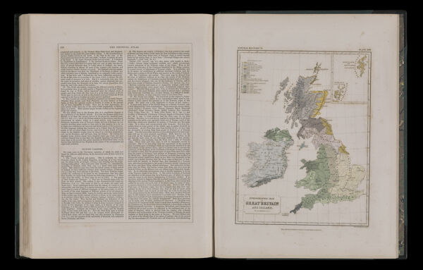 Ethnographic map of Great Britain and Ireland
