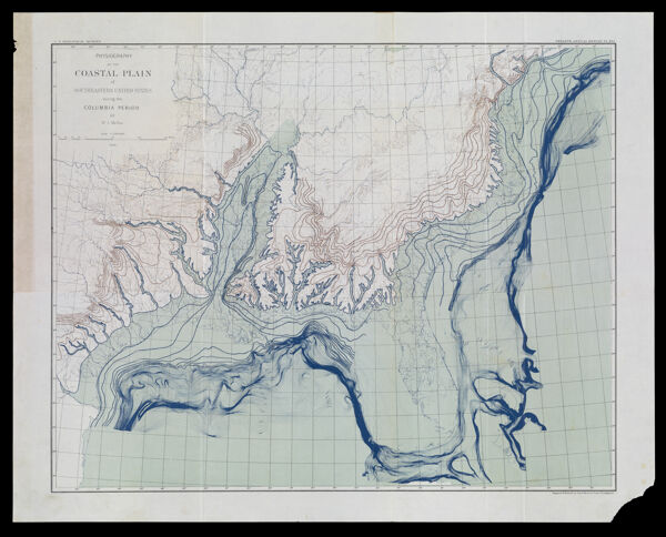 Physiography of the Coastal Plain of Southeastern United States during the Columbia Period