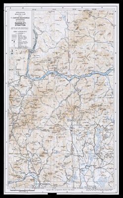 Appalachian Mountain Club Maps of 7. Carter-Mahoosic (On reverse side) Rangeley-Stratton