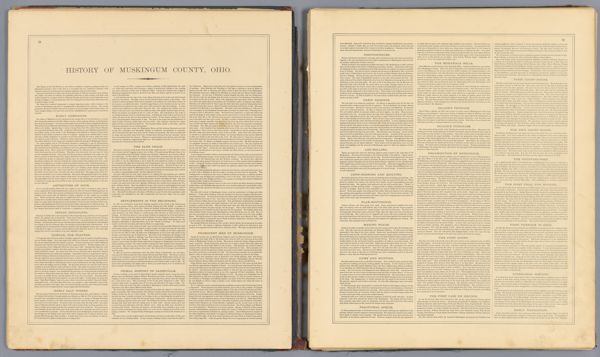 History of Muskingum County, Ohio