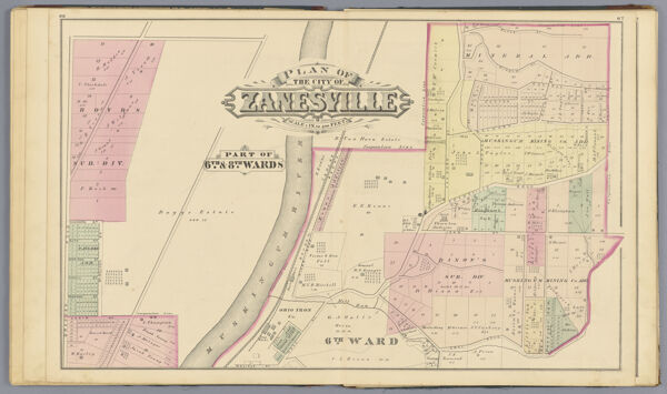 Plan of the City of Zanesville