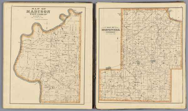 Map of Madison Township - Map of Hopewell Township