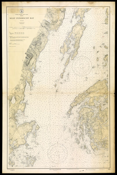 United States--East Coast, Maine: West Penobscot Bay.