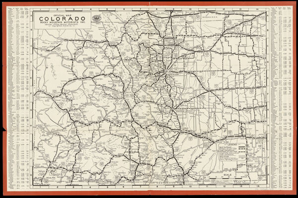 Official Map of Colorado