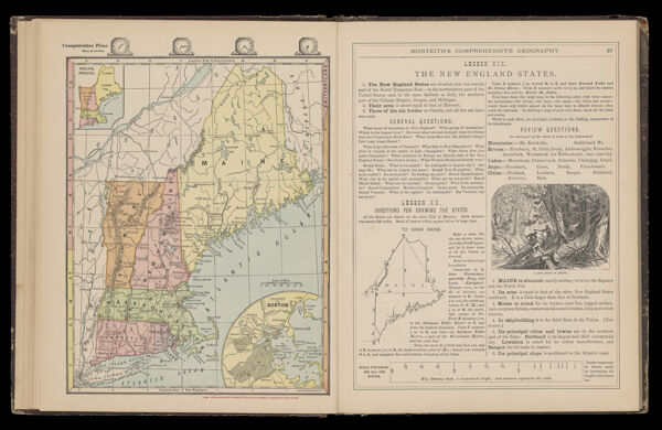 The New England States. - Vicinity of Boston