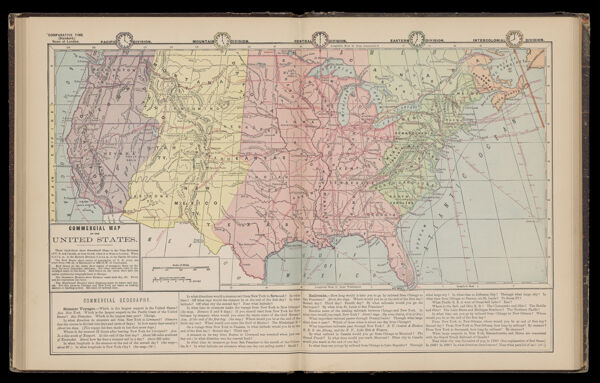 Commercial Map of the United States