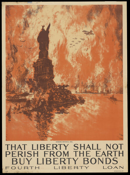 That Liberty shall not perish from the Earth - Buy Liberty Bonds Fourth Liberty Loan