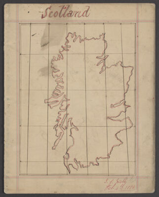 [copy book featuring series of hand-drawn maps]