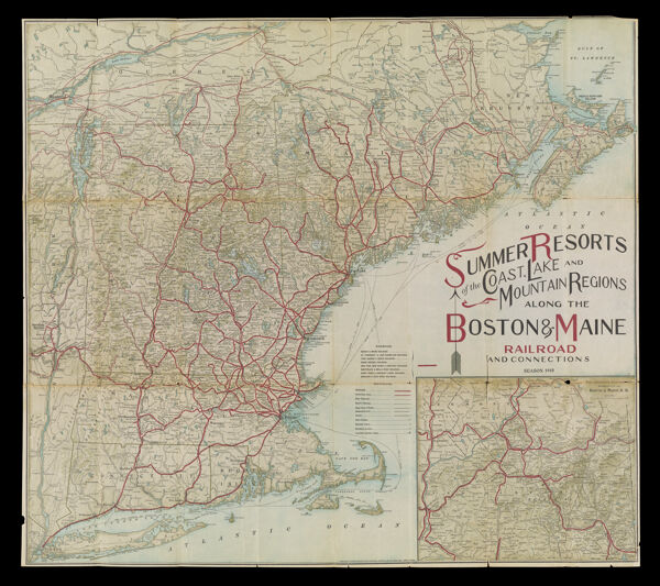Summer Resorts of the Coast, Lake and Mountain Regions along the Boston & Maine Railroad and Connections Season 1915