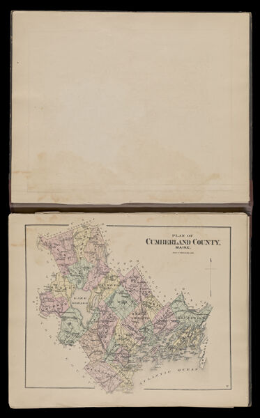 Plan of Cumberland County, Maine.