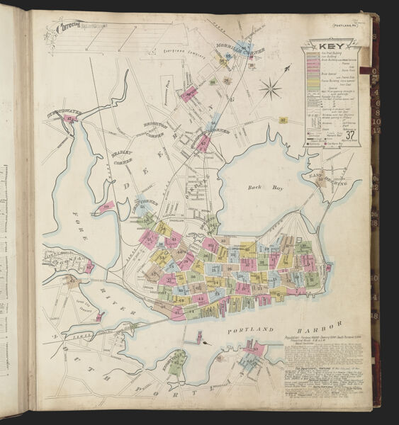 [Untitled Map of Portland Maine.]