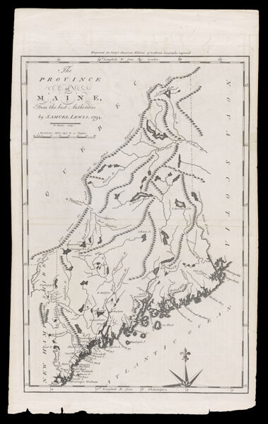 The Province of Maine from the best Authorities by Samuel Lewis, 1794.