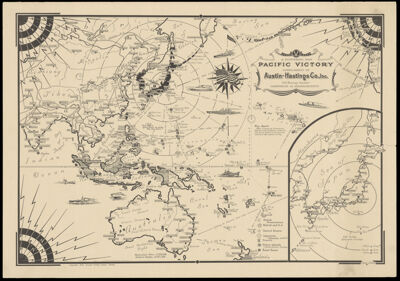 Pacific Victory : A Pictorial Map