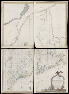 An accurate map of the district of Maine being part of the Commonwealth of Massachusetts compiled pursuant to an act of the General Court from actual surveys of the several towns & c.