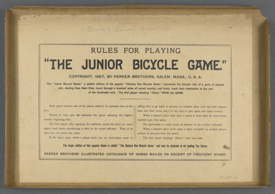 The Junior Bicycle Game
