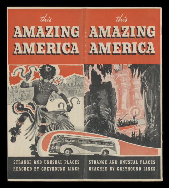 This Amazing America : strange and unusual places reached by Greyhound Lines