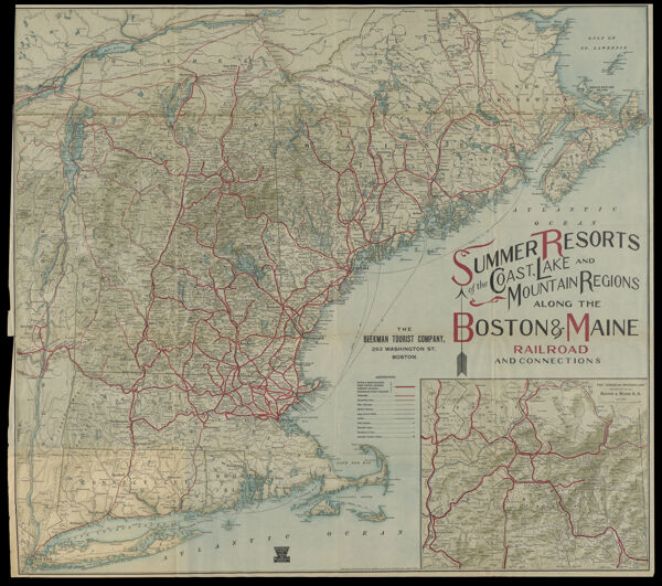 Summer Resorts of the Coast, Lake and Mountain Regions along Boston & Maine Railroad and Connections ; The 