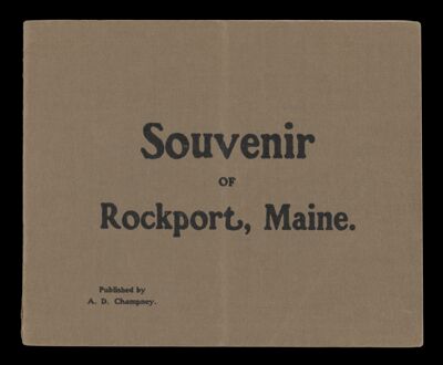 Souvenir of Rockport, Maine