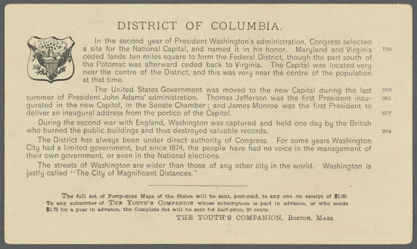 District of Columbia [verso]