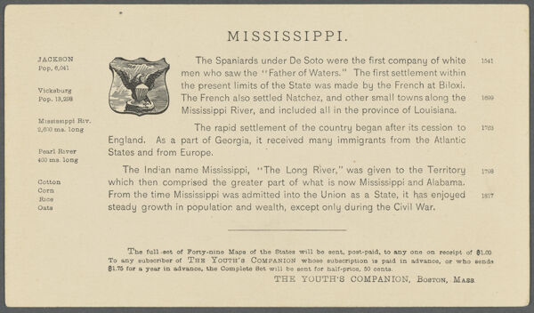 Mississippi [verso]