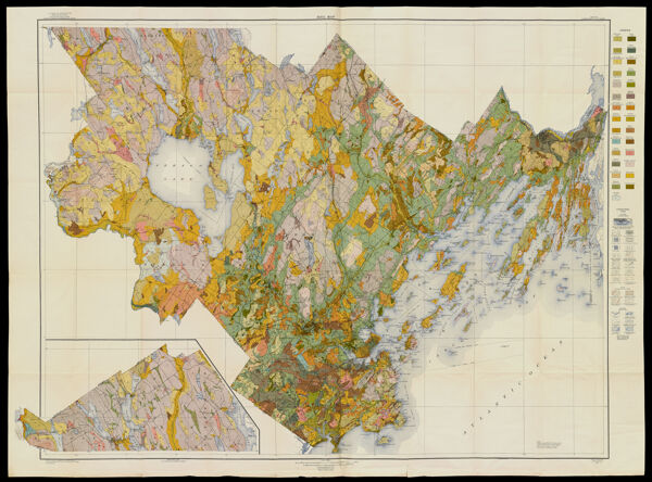 Soil Map, Maine, Cumberland County Sheet
