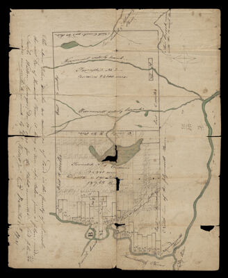 [Survey of two townships on the Kennebec River, Maine]
