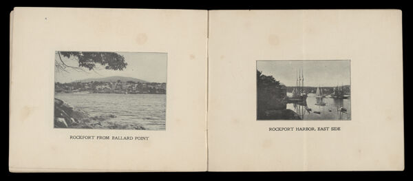 Rockport from Ballard Point; Rockport Harbor, East Side
