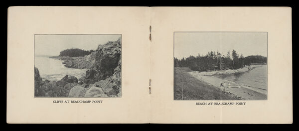 Cliffs at Beauchamp Point; Beach at Beauchamp Point