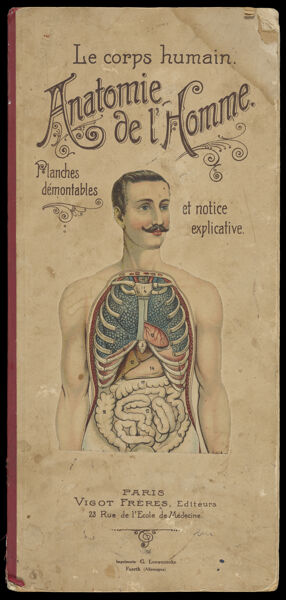 Le corps humain. Anatomie de l'Homme. [Front cover]