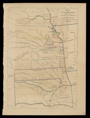 Map of the Indian Colonies West of Missouri and Arkansas